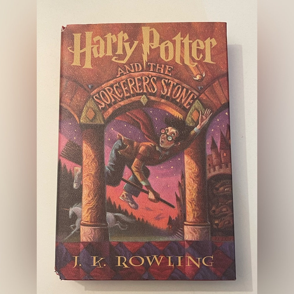 Harry Potter and the Sorcerer's Stone Hardcover Book